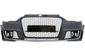 Bara Fata compatibil cu Audi A3 8V (2012-2015) Sedan Saloon Convertible RS3 Design Negru Lucios