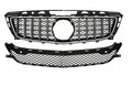 Grila Centrala compatibil cu Mercedes CLS W218 (2012-2014) GT-R Panamericana Design Crom