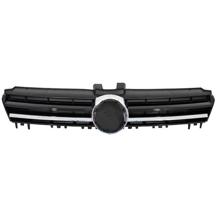 Grila Centrala compatibil cu VW Golf 7 VII (5G) (2012-2017) R-Line Design Crom