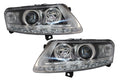 Faruri LED DRL Xenon compatibil cu Audi A6 C6 4F (04.2004-2008) Fara AFS Chrome