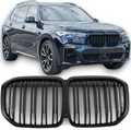 Grilă Premium pentru BMW X7 G07 (2018-2022) Sport Neagră Lucioasă
