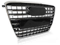 GRILĂ SPORT NEGRU CROM PDC potrivită pentru AUDI A8 D4 2009-2013