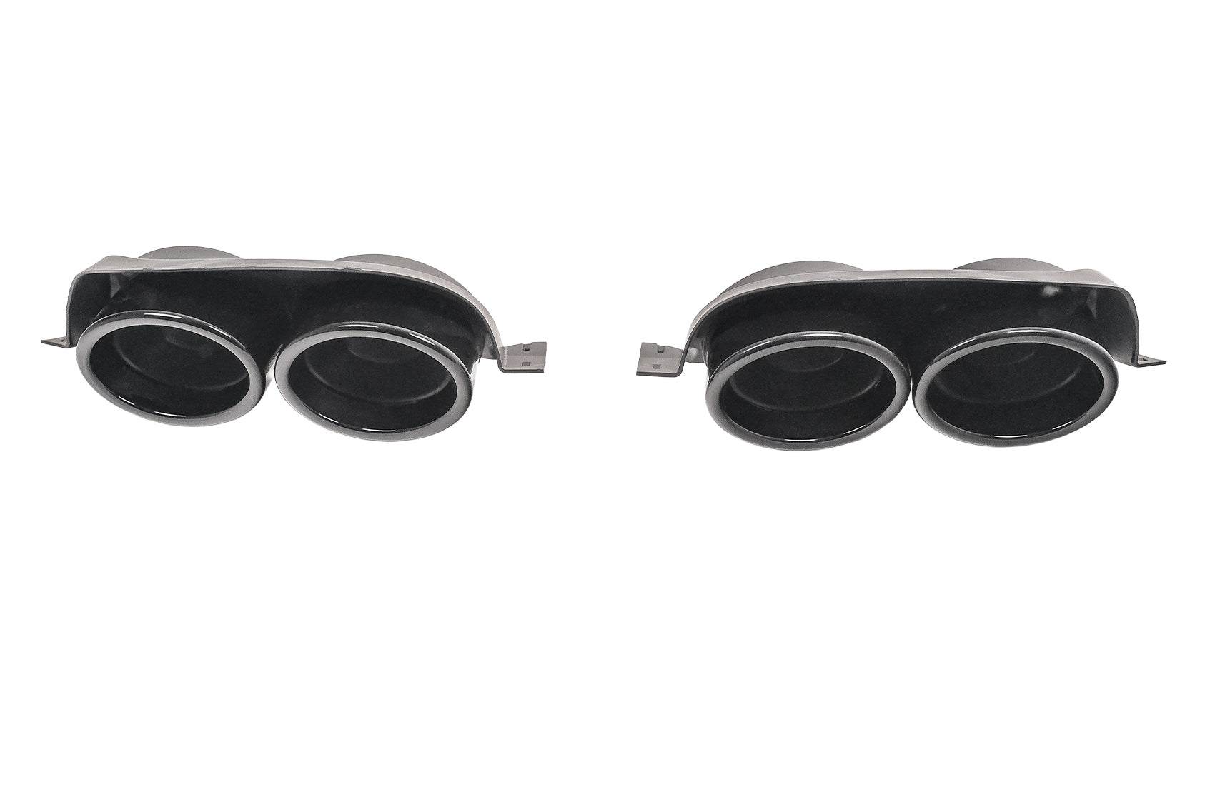 Ornamente Evacuare compatibil cu VW Golf 7 7.5 (2012-2020) R Design Negru