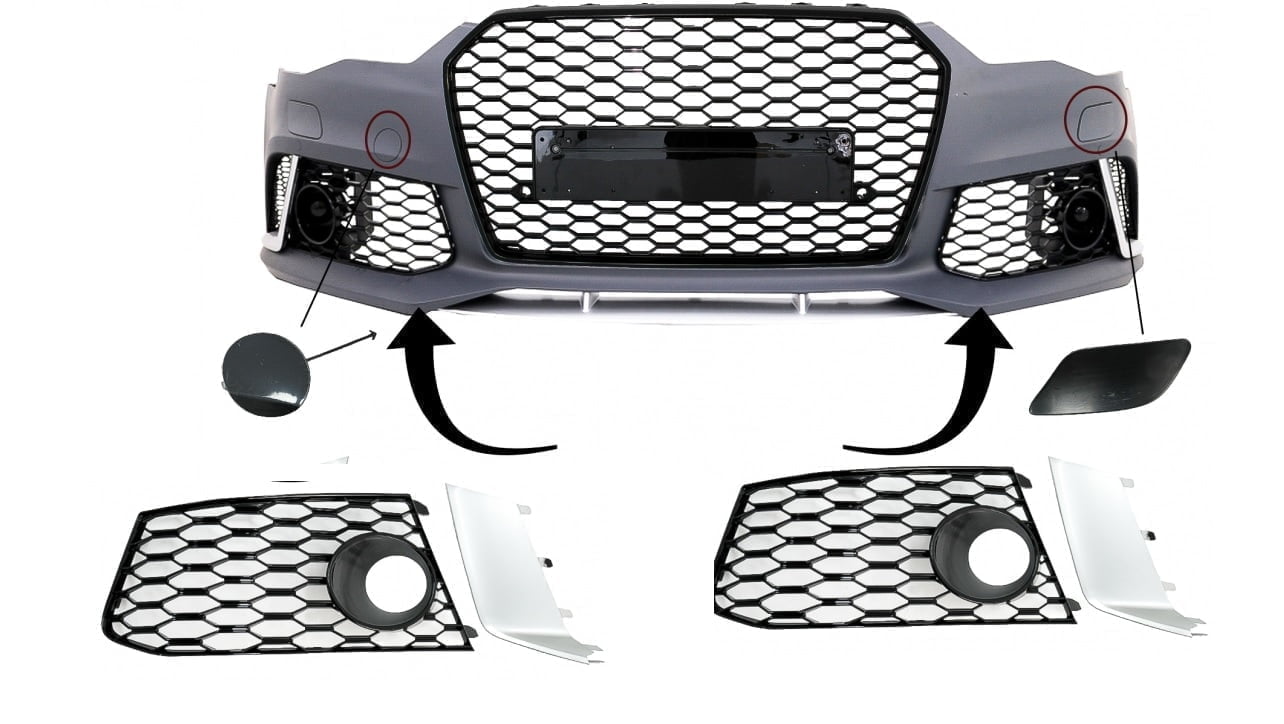 Accesorii Bara Fata  AUDI A6 C7 4G Facelift (2011-2018) RS6 Design