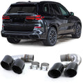 Tips-uri de evacuare  potrivite pentru BMW X5 G05 X6 G06 X7 G07 40i Black
